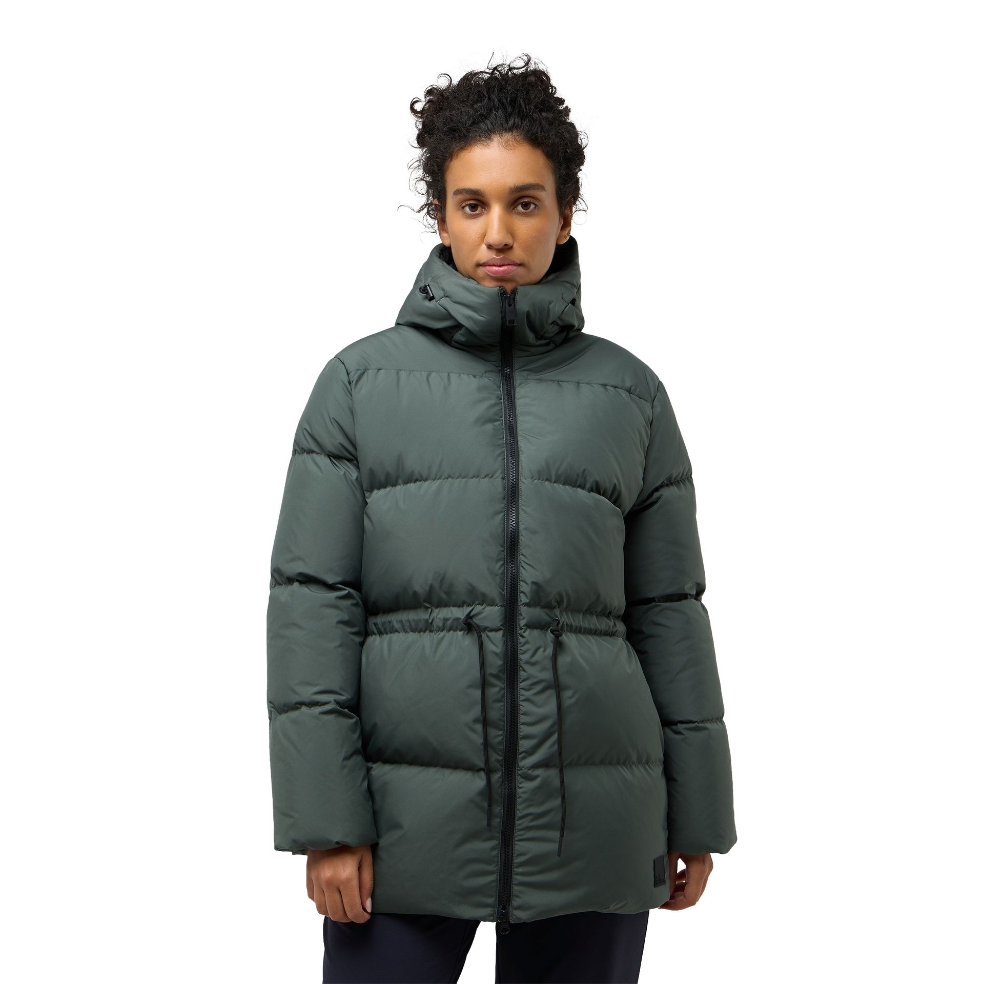 Damska kurtka ocieplana Jack Wolfskin KIRSCHALLEE JKT W slate green - XXL