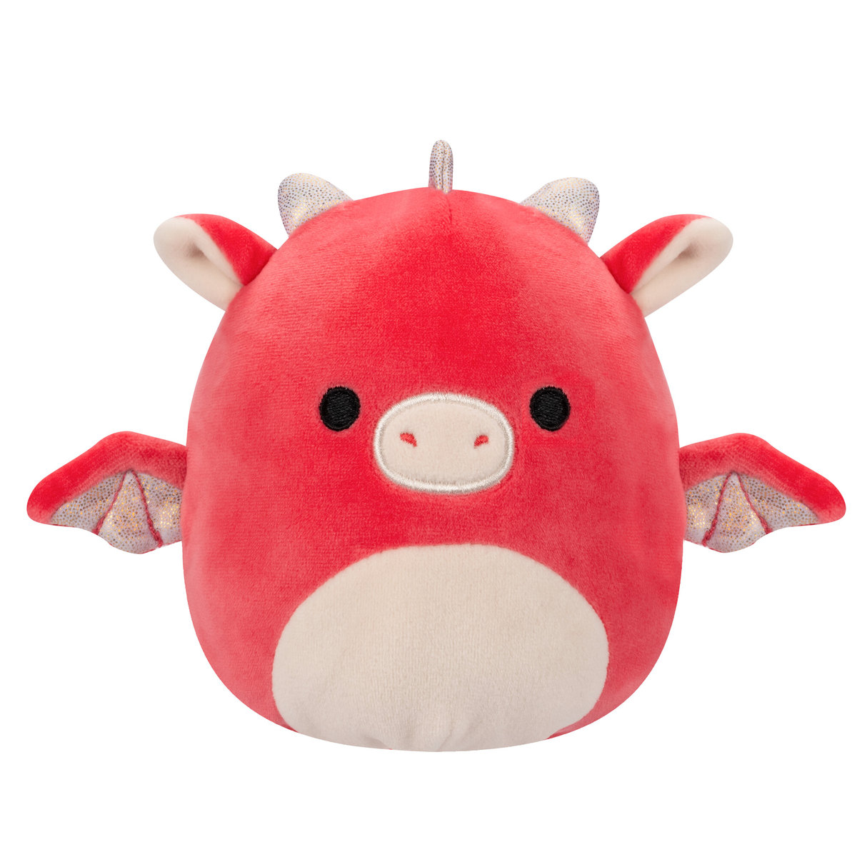 Squishmallows Flipmallows Seria 16, Pluszak, 13 cm Delita/Baiden - Dragonfruit/Red Dragon - Flipamallows