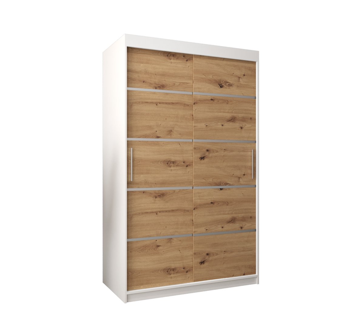 Szafa przesuwna Garderoba VERONA 1 120 gł. 62 biały/artisan