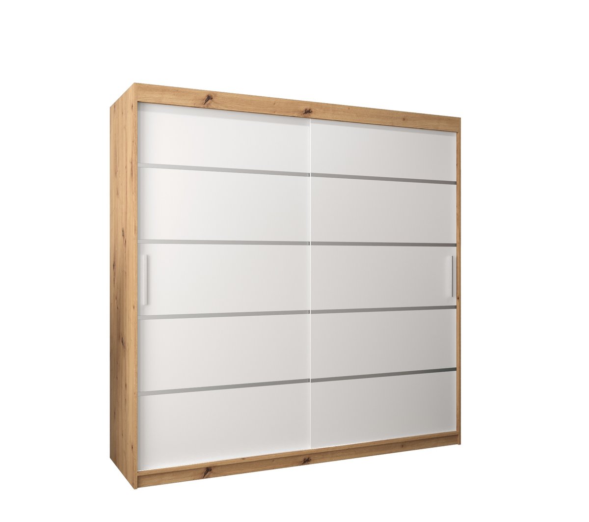 Szafa przesuwna Garderoba VERONA 1 200 gł. 62 artisan/biały