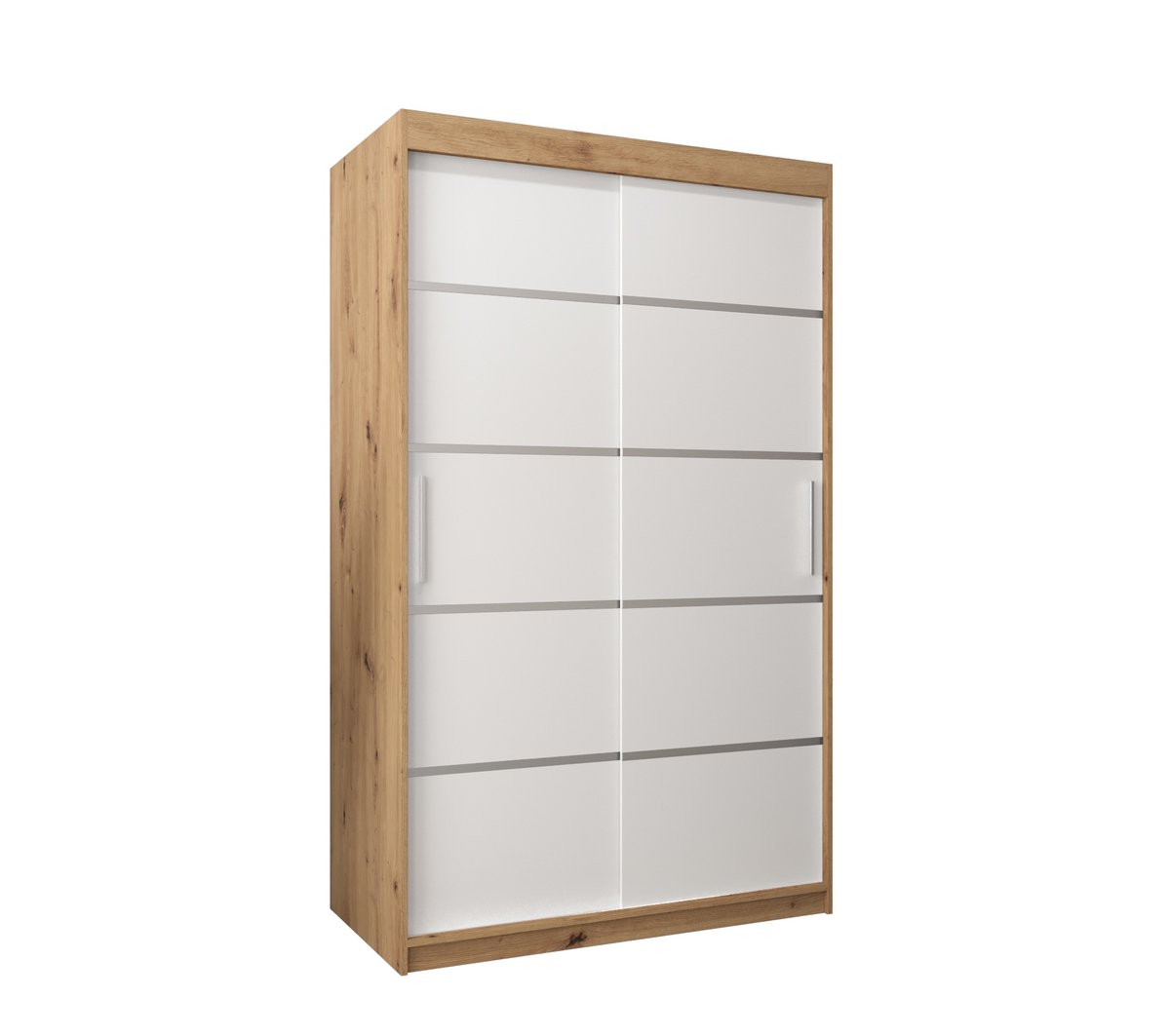 Szafa przesuwna Garderoba VERONA 1 120 gł. 62 artisan/biały