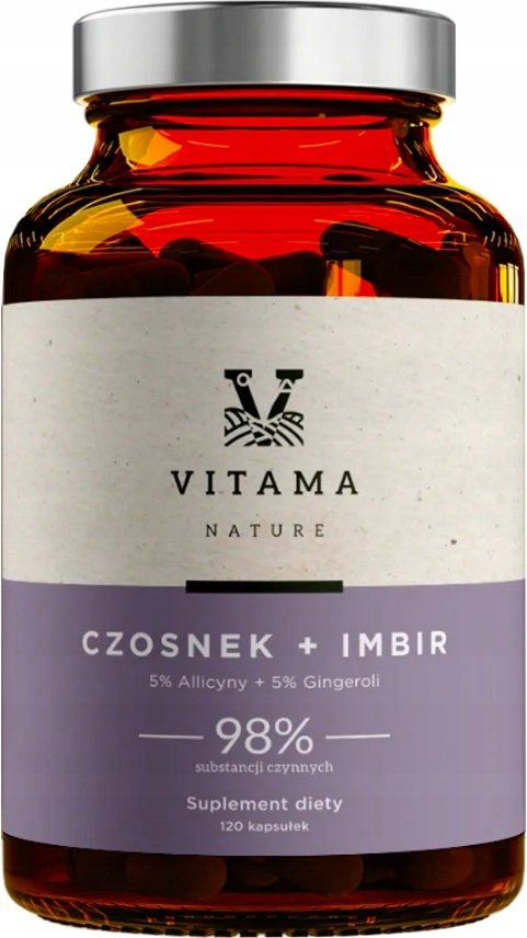 VITAMA NATURE CZOSNEK + IMBIR UKŁAD ODPORNOŚCIOWY