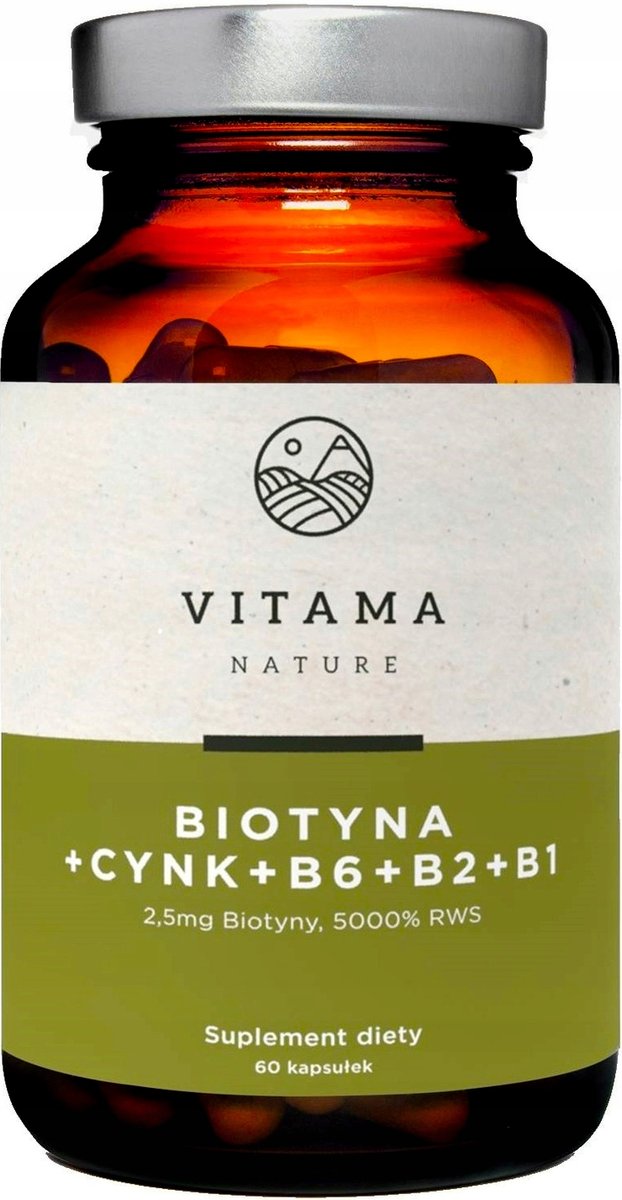 VITAMA NATURE BIOTYNA CYNK WITAMINA B6 B2 B1
