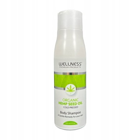 SZAMPON DO CIAŁA Body Szampon Wellness z Olejem z Nasion Konopi 500 ml