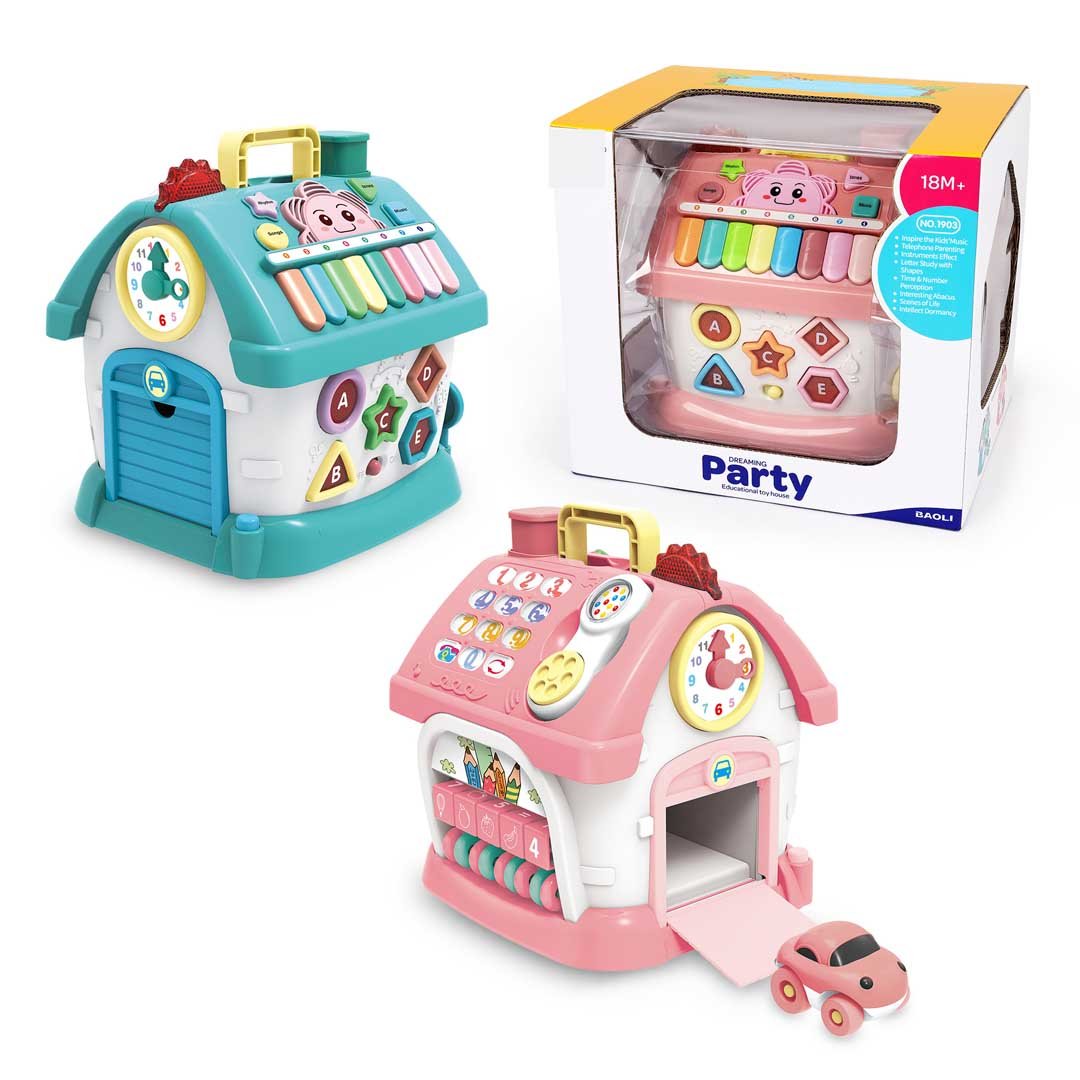 MULTIFUNKCYJNY DOMEK RÓŻOWY