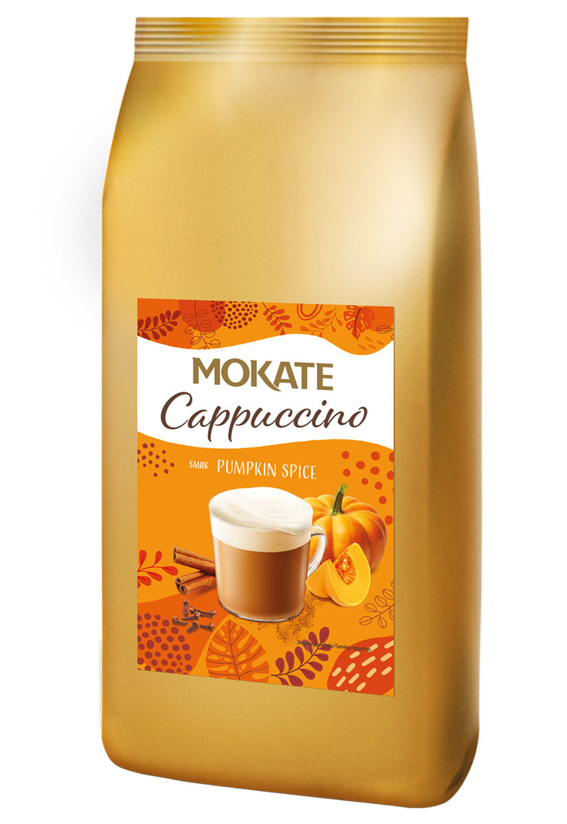 Napój Kawowy Kawa Cappuccino Pumpkin Spice Latte Dyniowe 800g Mokate