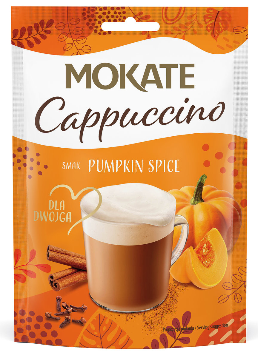 Napój Kawowy Kawa Cappuccino Pumpkin Spice Latte Dyniowe 40g Mokate