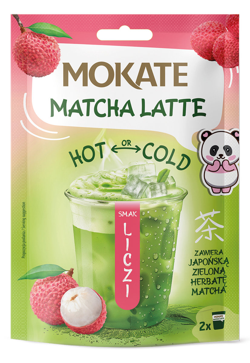 Japońska Herbata Matcha Zielona Codzienna Sproszkowana Liczi Mokate 40g