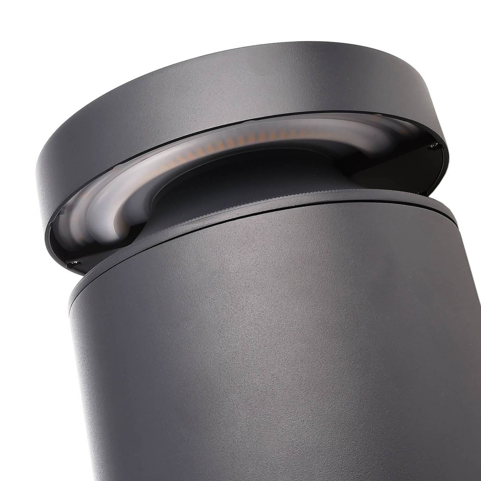 Deko-Light Słupek oświetleniowy LED Faro, wysokość 100 cm, ciemnoszary, DALI, 3000 K