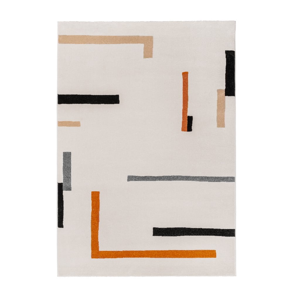 Pomarańczowo-kremowy dywan 80x150 cm Linea – Universal