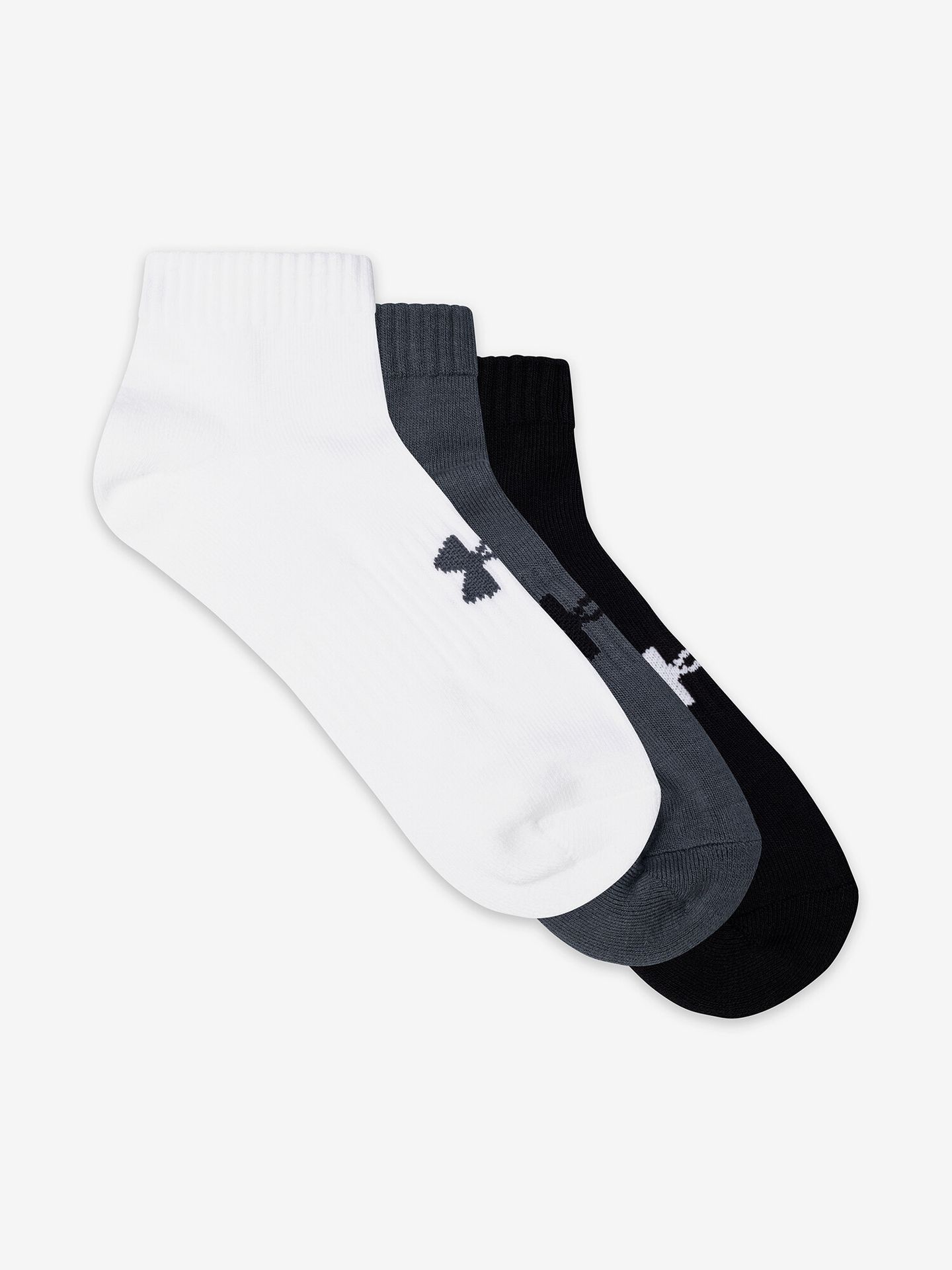 Skarpetki Under Armour  Core Low Cut 3Pk-BLK  XL