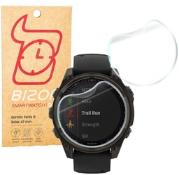 Bizon Folia hydrożelowa na ekran Glass Watch Hydrogel do Garmin Fenix 8 Solar 47 mm, 2 sztuki
