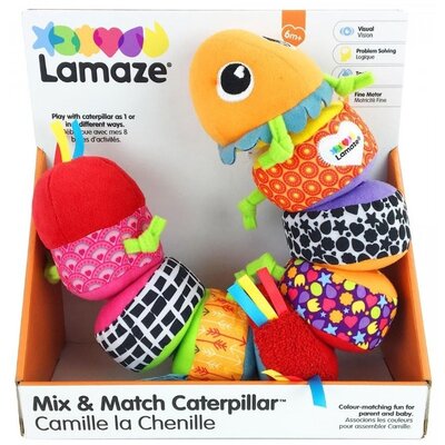 Tomy Lamaze Gąsiennica mix and match