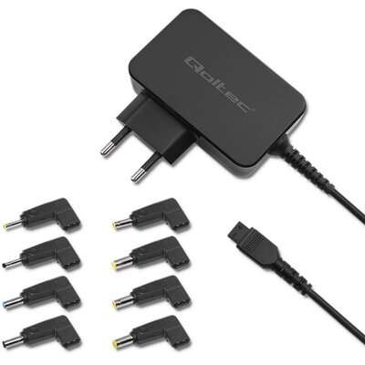 Qoltec Uniwersalny Zasilacz Sieciowy 45W 8 Wtyczek