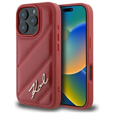 Karl Lagerfeld KLHCP16LPQDSMGR iPhone 16 Pro 6.3