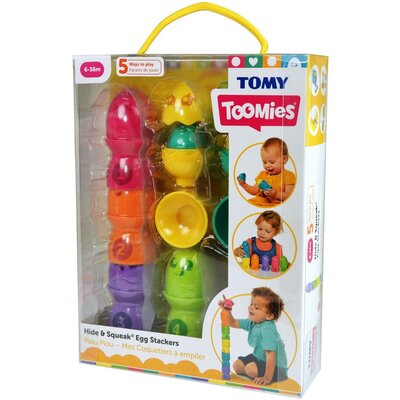 Tomy Toomies Piramidka z jajeczek