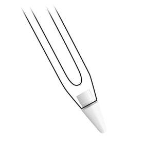 Kolce doodroo pro Apple Pencil 1st-2nd Gen, 3 ks (DDAPTIPS) Biały