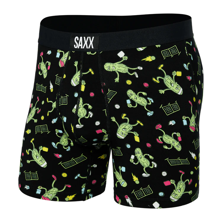 Bokserki męskie SAXX ULTRA Boxer Pickleball - czarny