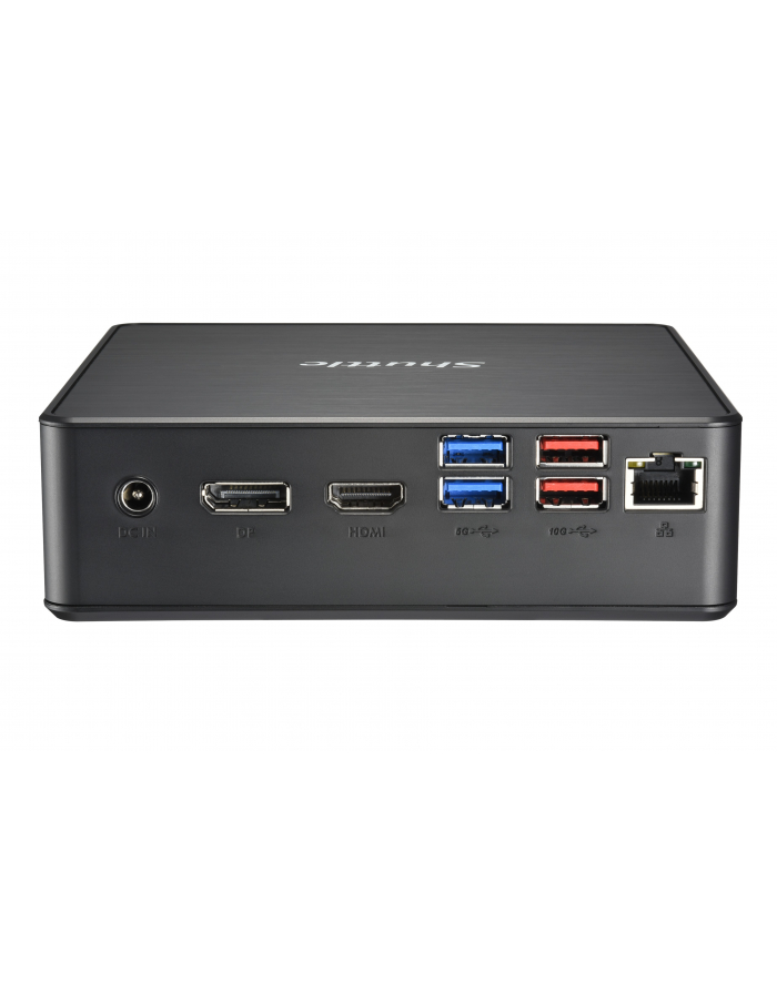 TANIA DOSTAWA ! -  ! Shuttle Barebone NC40U5 Black (Core i5-1235U) 24/7, Dual Video, Ultra HD