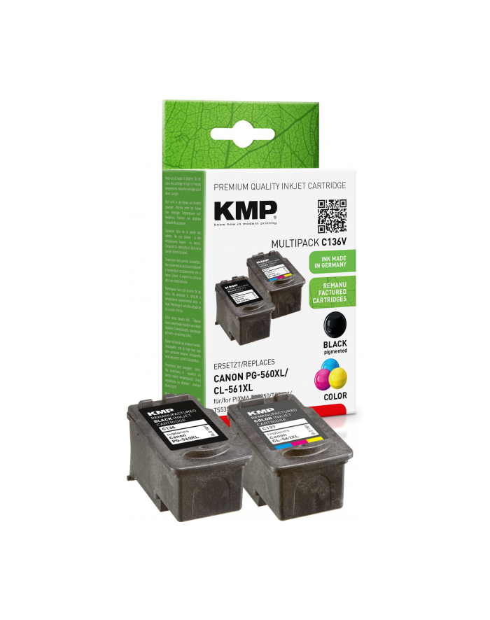 Kmp C136V Promo Pack do Canon PG560/CL561 15814005
