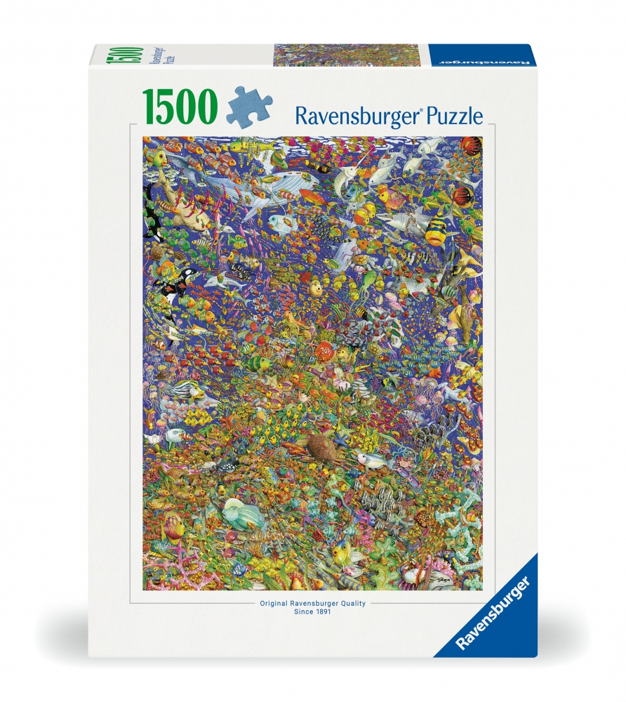 Ravensburger, Puzzle 1500: Rafa koralowa (12000436). Wiek: 14+