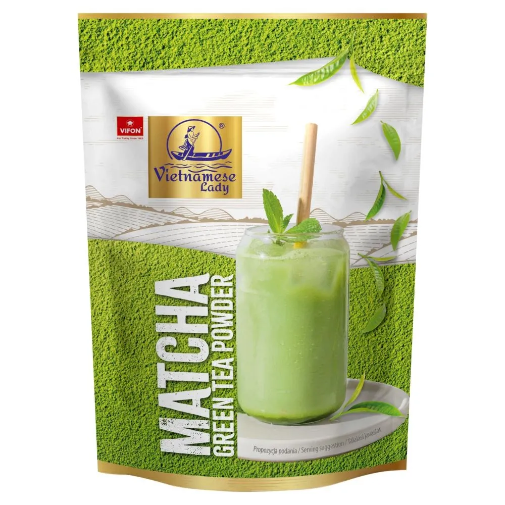 Opinie o Vifon Vietnamese Lady Sproszkowana zielona herbata matcha 50 g
