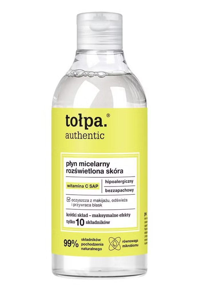 Tołpa Authentic Rozświetlona Skóra Płyn micelarny