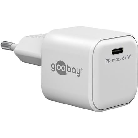 Goobay 65370 USB-C USB-C TM Podwójna szybka ładowarka (36 W), biała Goobay Podwójna szybka ładowarka 5370 USB-C USB-C TM (36 W)