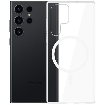 Etui 3MK Clear MagCase do Samsung Galaxy S22 Ultra 5G Przezroczysty