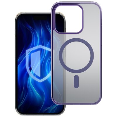 3MK Frosty MagCase iPhone 16 Pro Max fioletowy/purple