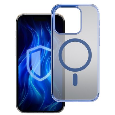 3mk Frosty MagCase do iPhone 16 Pro Niebieski
