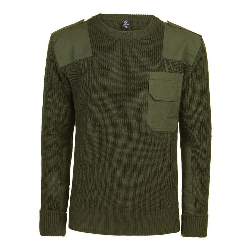 Brandit, Sweter męski wojskowy, Bundeswehr BW, rozmiar XXL