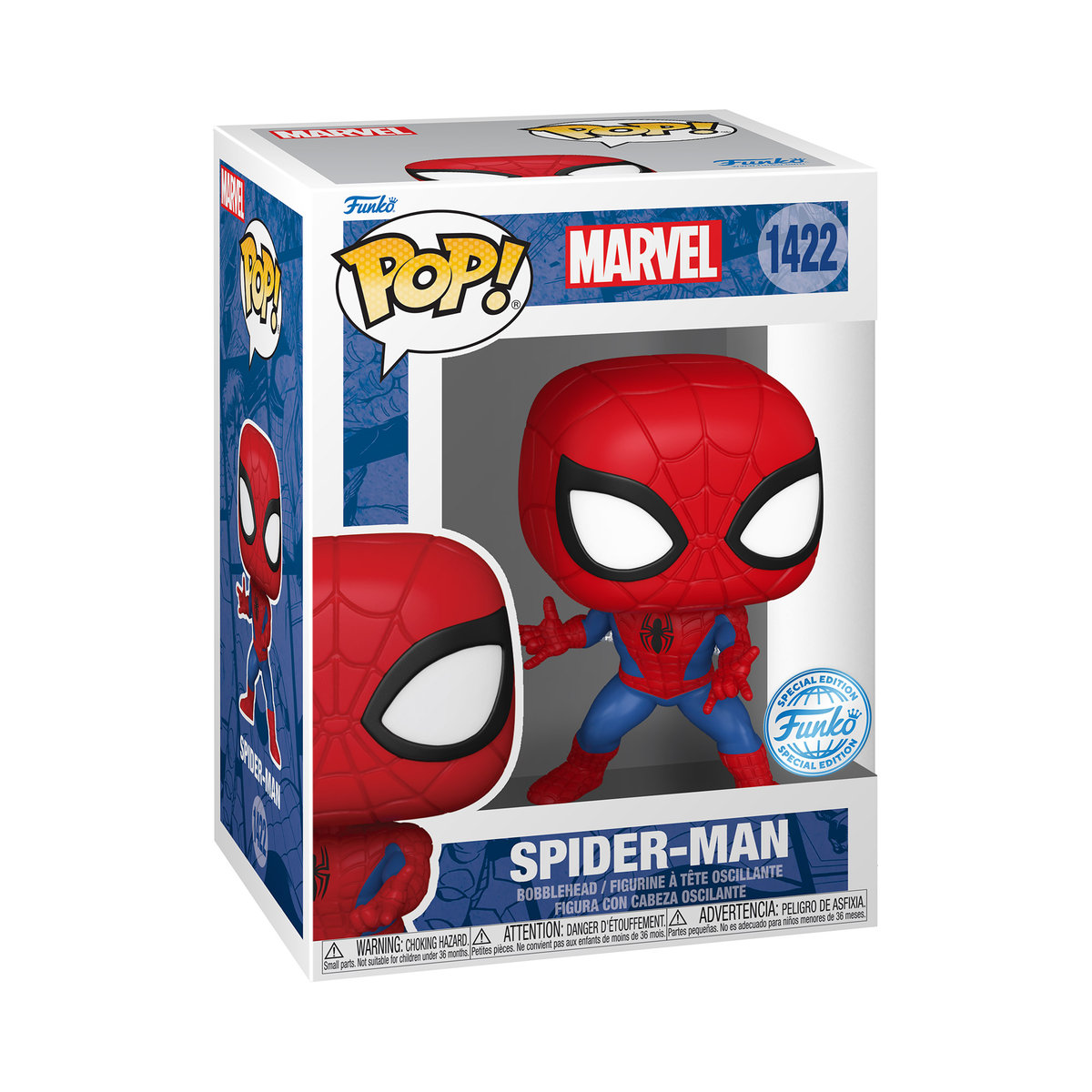 Funko POP! Marvel, figurka kolekcjonerska, POP Marvel: Marvel NC- Spider-Man