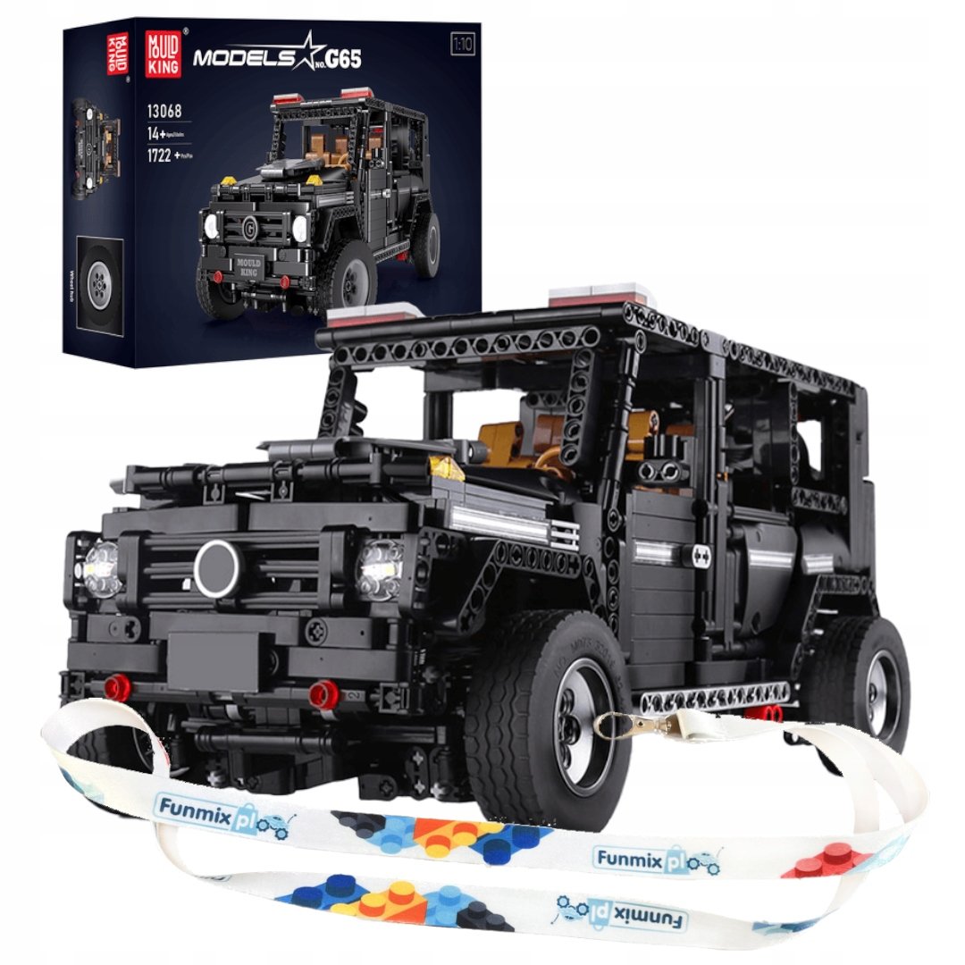KLOCKI AUTO TECHNIC POJAZD TERENOWY 4X4 1722 el. MOULD KING 13068