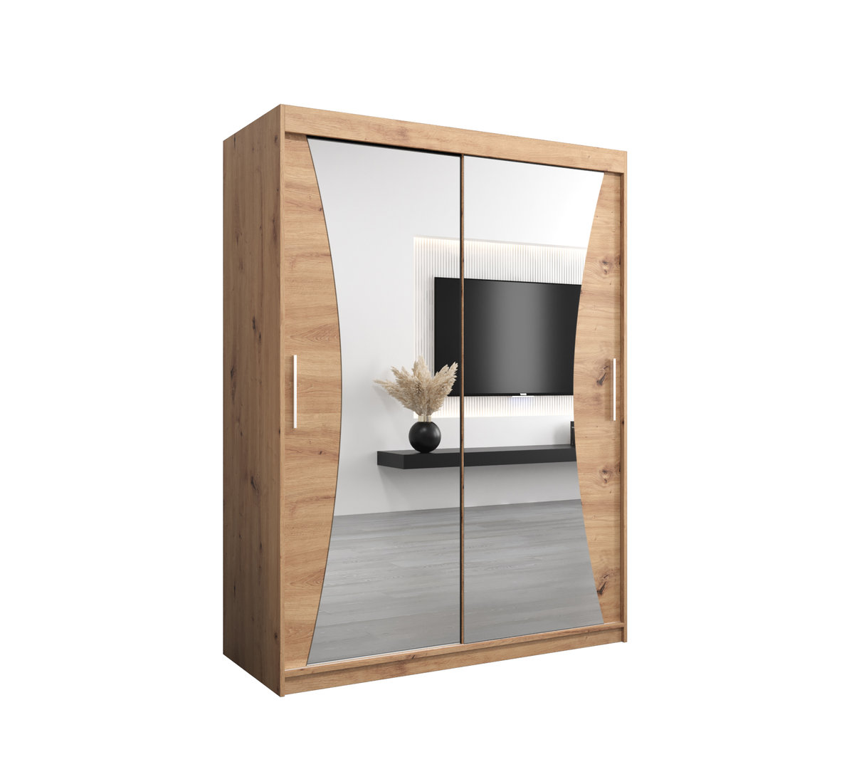 Szafa przesuwna Garderoba MONACO 150 gł. 62 artisan/artisan