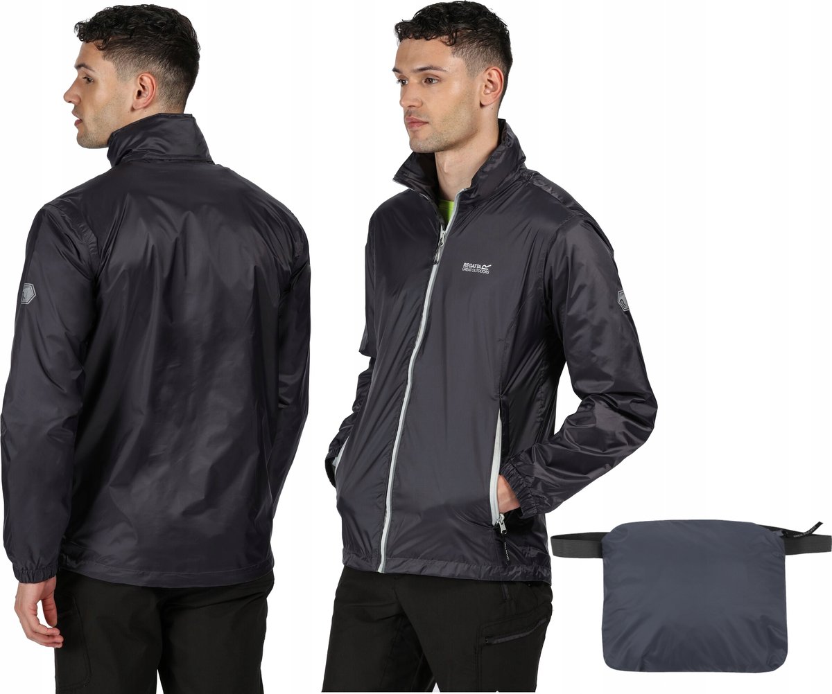 Męska kurtka przeciwdeszczowa Regatta RMW283 7NV XXL