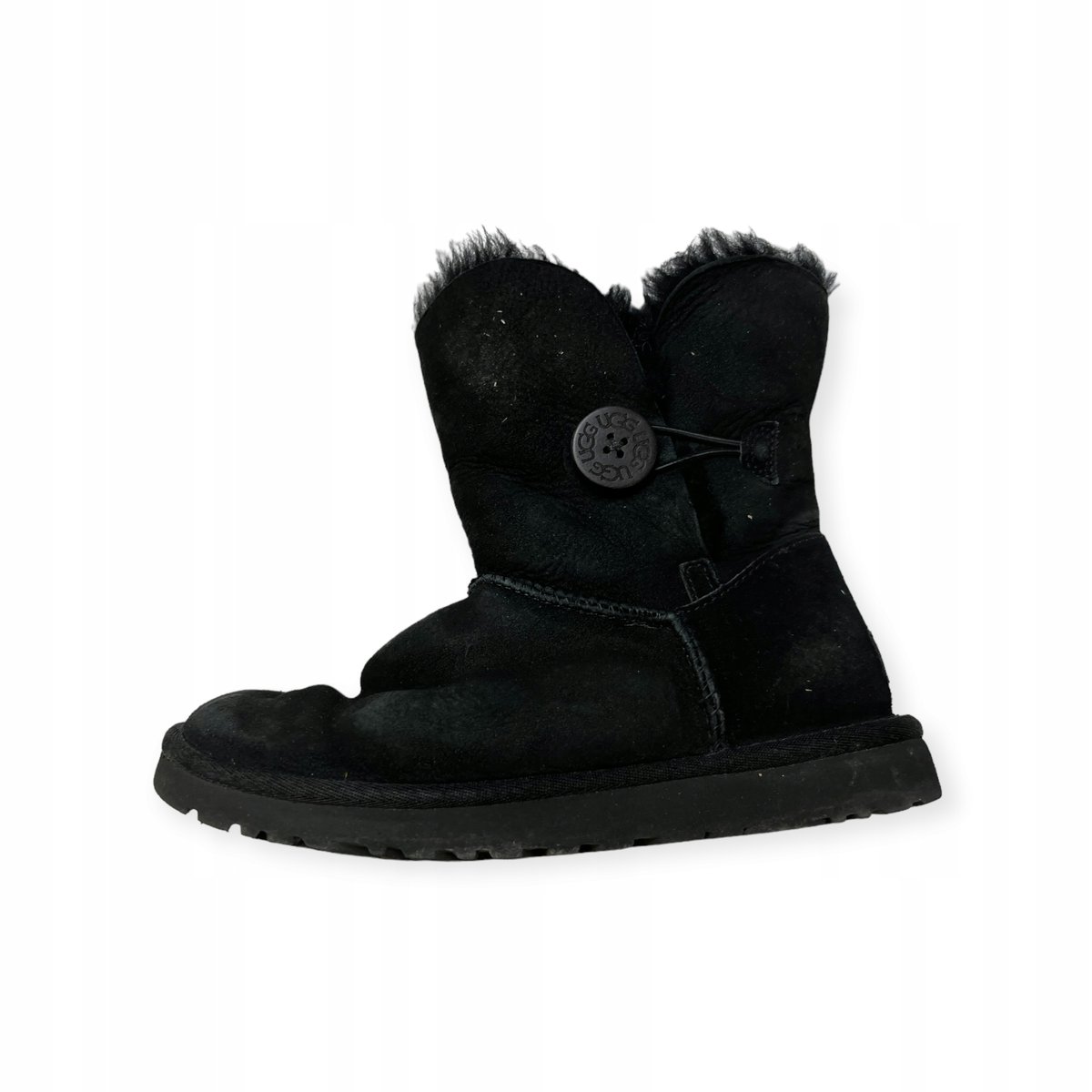 Czarne niskie kozaki damskie UGG 37