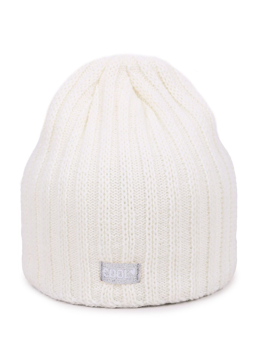 Czapka zimowa damska COOL ecru 56-58 YOCLUB