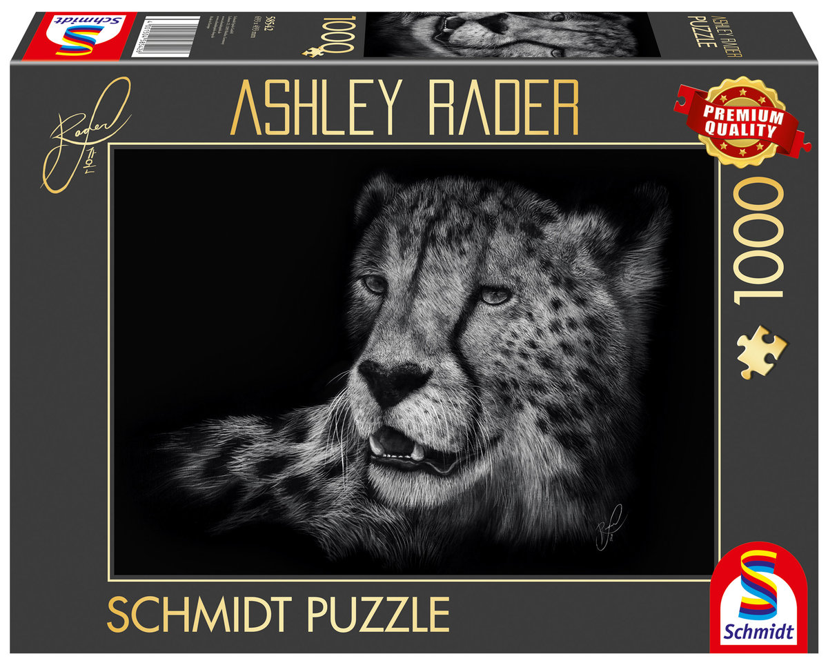 Puzzle, ASHLEY RADER Gepard, 1000 el.