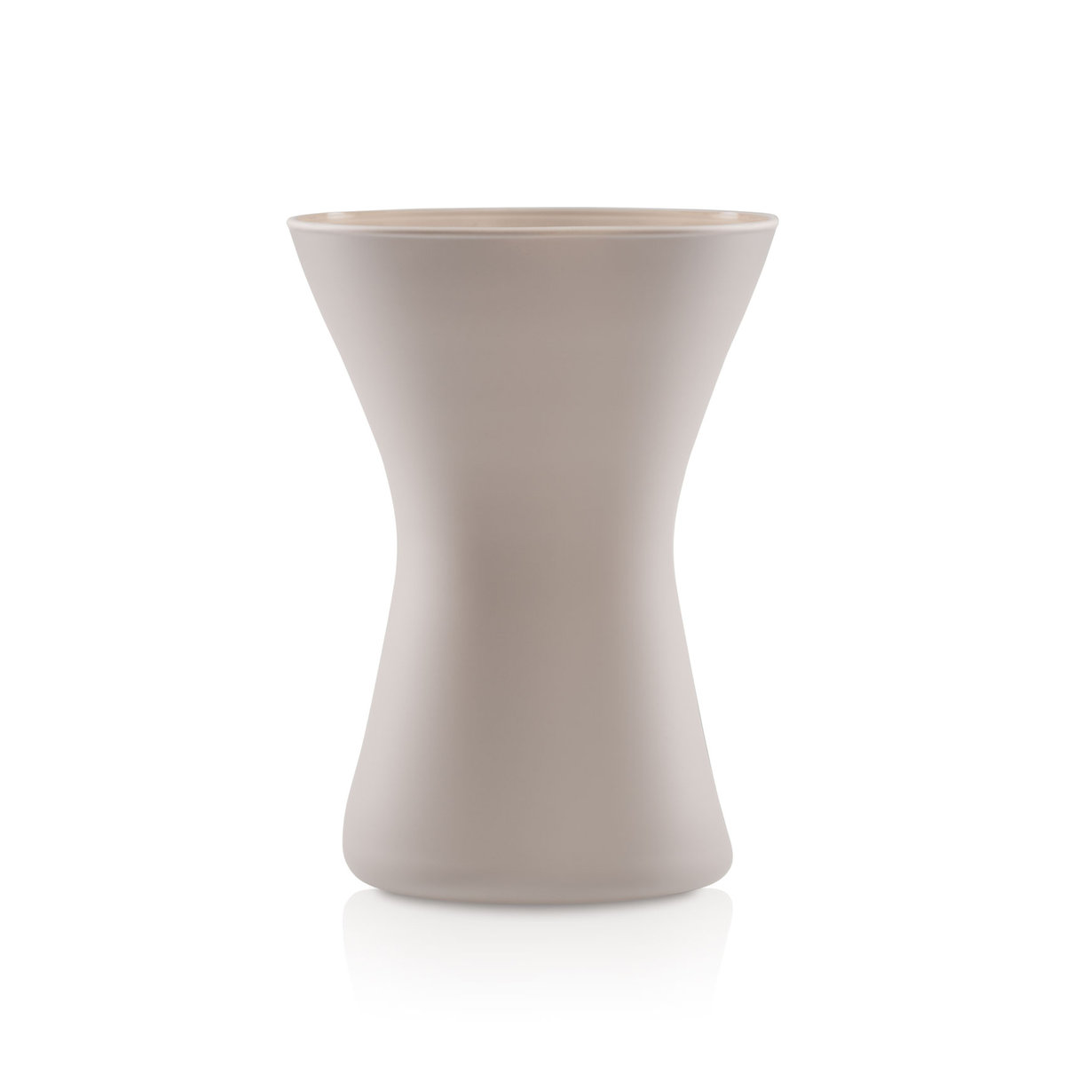 Wazon szklany capuccino SCANDI DECO H19