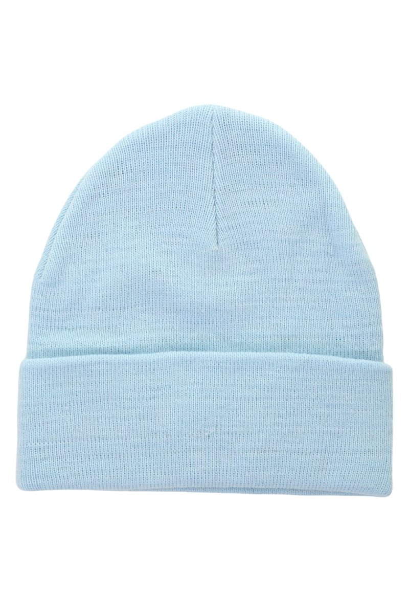 Czapka damska Pieces Berni Hood beżowa beanie