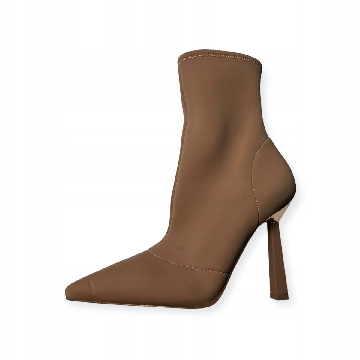 Botki damskie za kostkę białe zamek Aldo 40