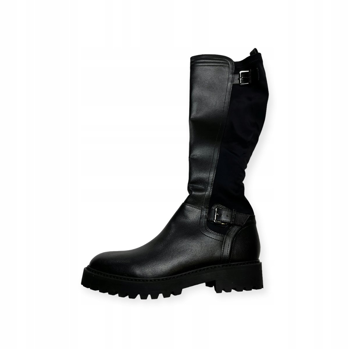 Czarne kozaki damskie zamek Kenneth Cole 40