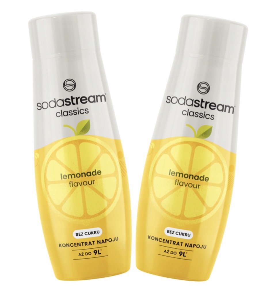 SODASTREAM Zestaw koncentratów 2 x LEMONIADA