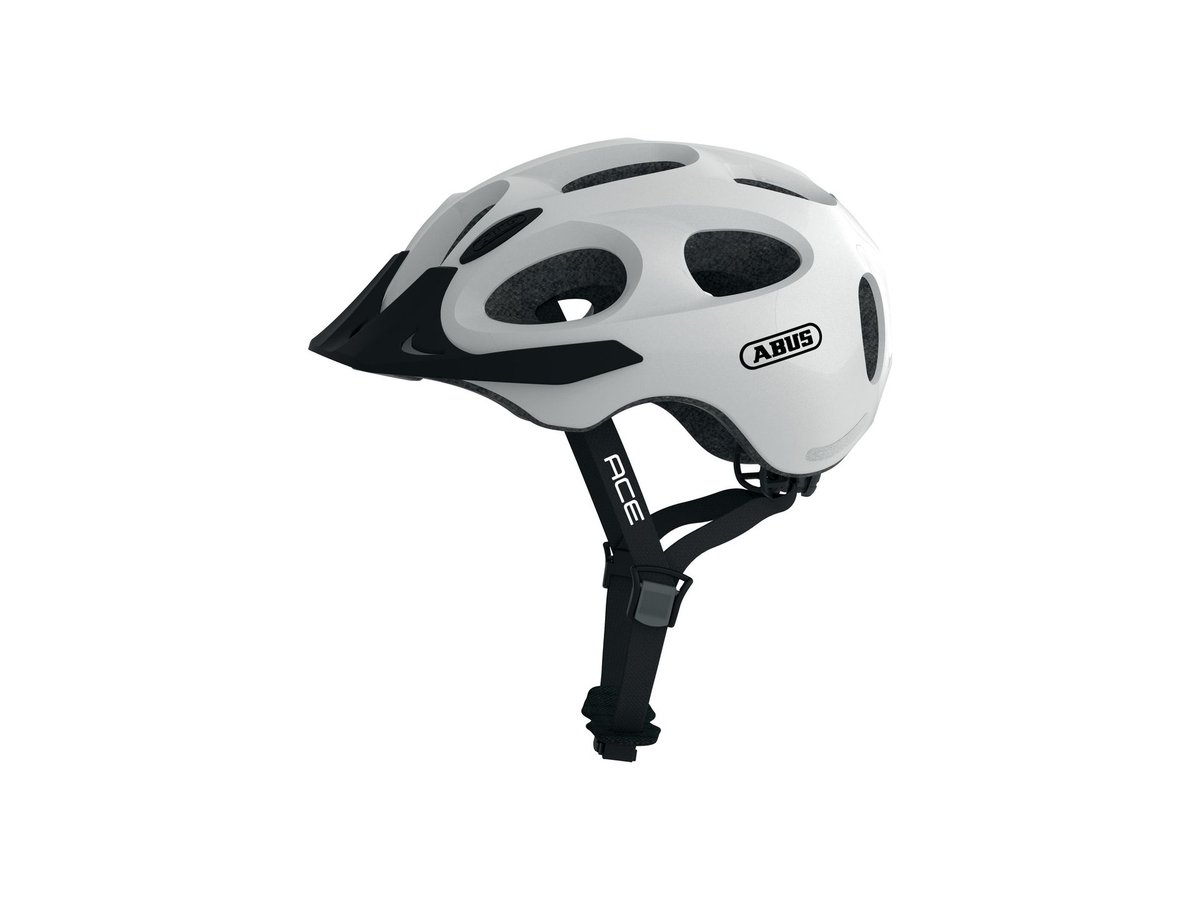 Kask Rowerowy Abus Youn-I Ace Pearl White Rozm.  48- 54 Cm