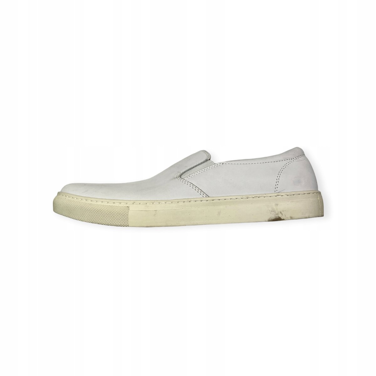 Białe męskie trampki wsuwane Florsheim 43