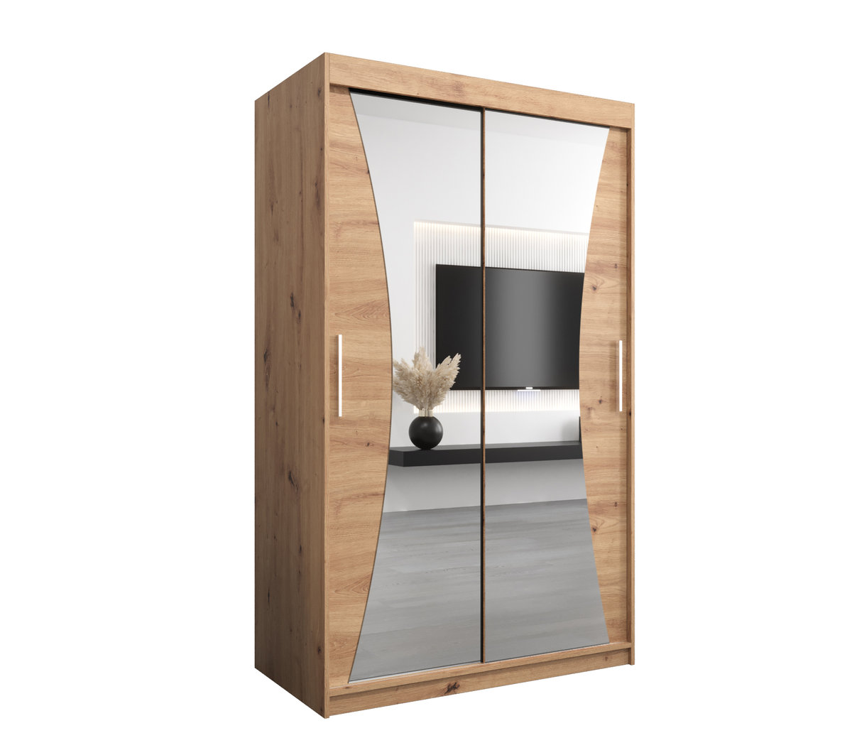 Szafa przesuwna Garderoba MONACO 120 gł. 62 artisan/artisan