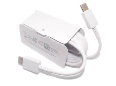 KABEL SAMSUNG USB-C DO USB-C EP-DN980 BIAŁY BULK