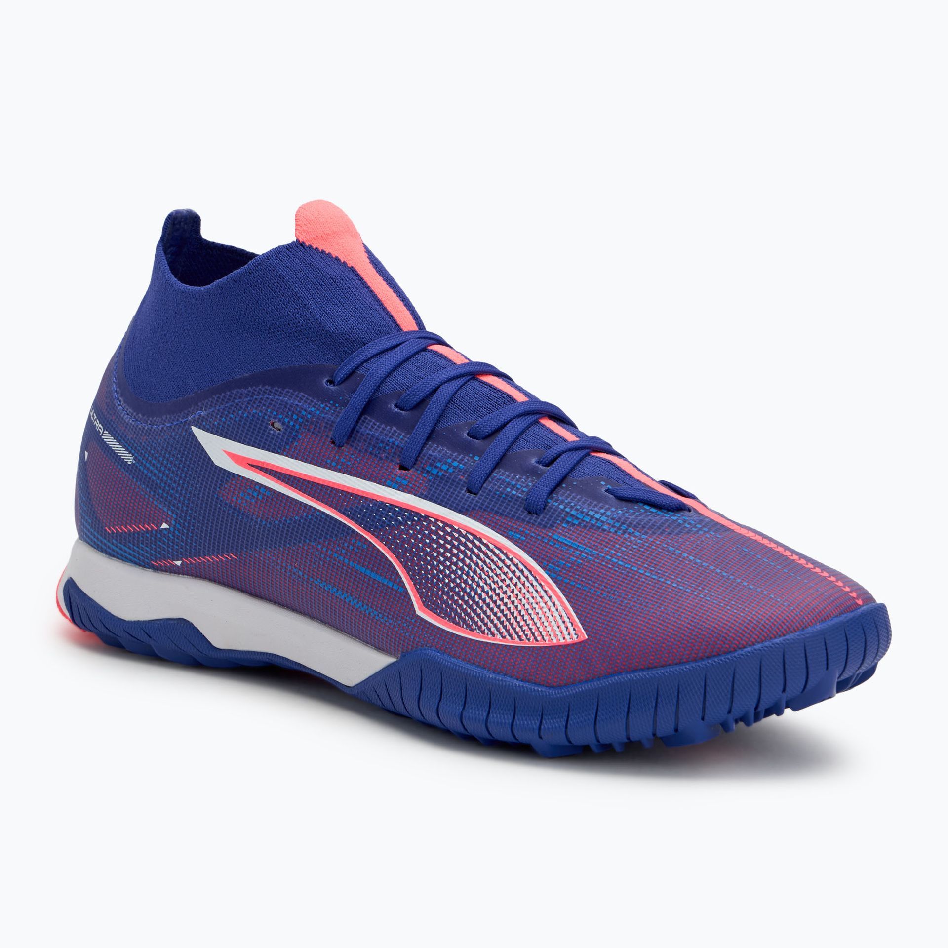 Buty piłkarskie PUMA Ultra 5 Match+ TT lapis lazuli/puma white/sunset glow WYSYŁKA W 24H 30 DNI NA ZWROT