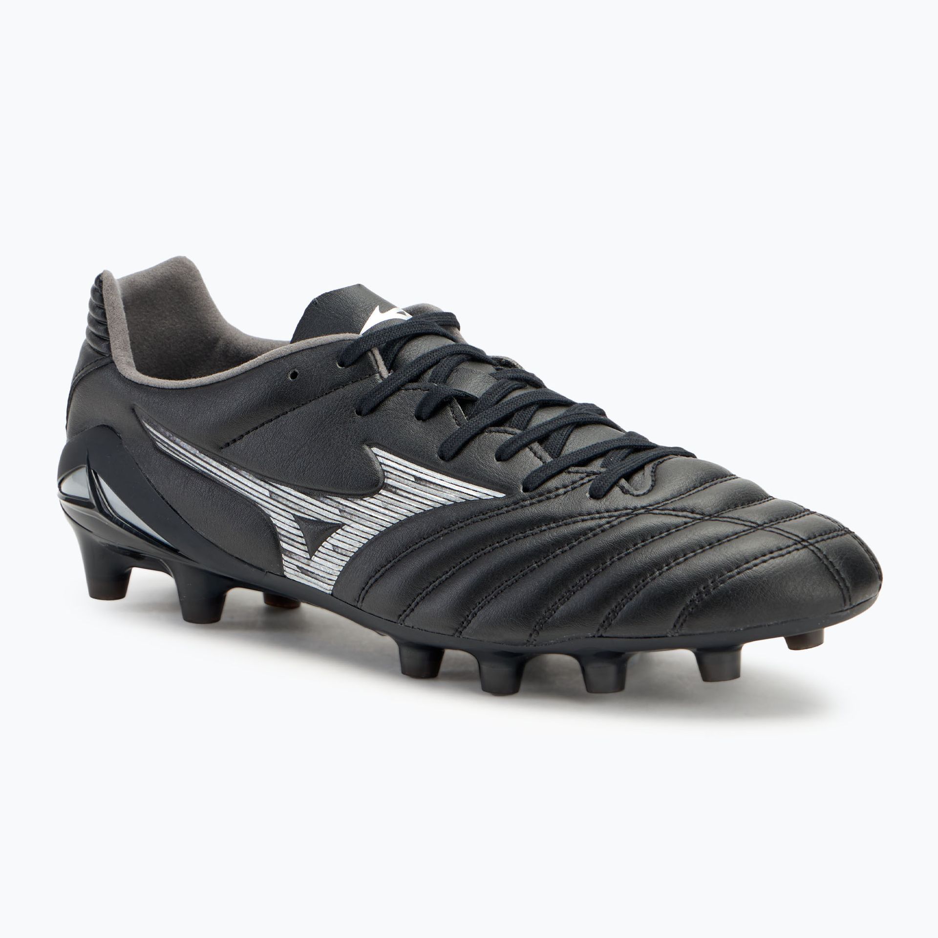 Buty piłkarskie męskie Mizuno Monarcida Neo III Pro FG black/silver WYSYŁKA W 24H 30 DNI NA ZWROT